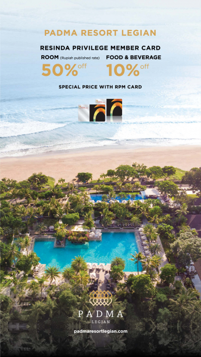 Padma Resort Legian - Januari Juni 2022 - RPM Card